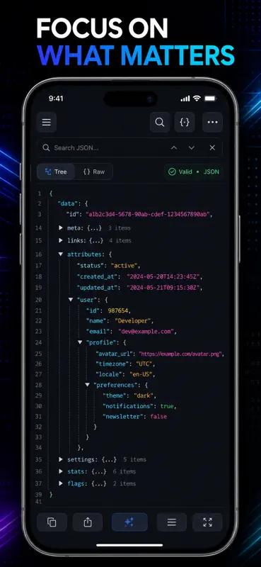 JSON Viewer Formatter Tree screenshot 5 of 10