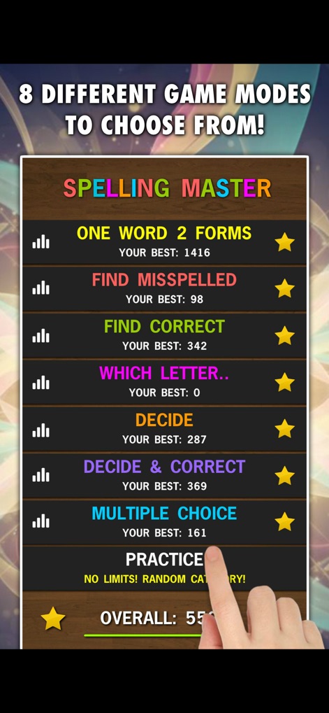 Spelling Master PRO - App de Juegos | MWM