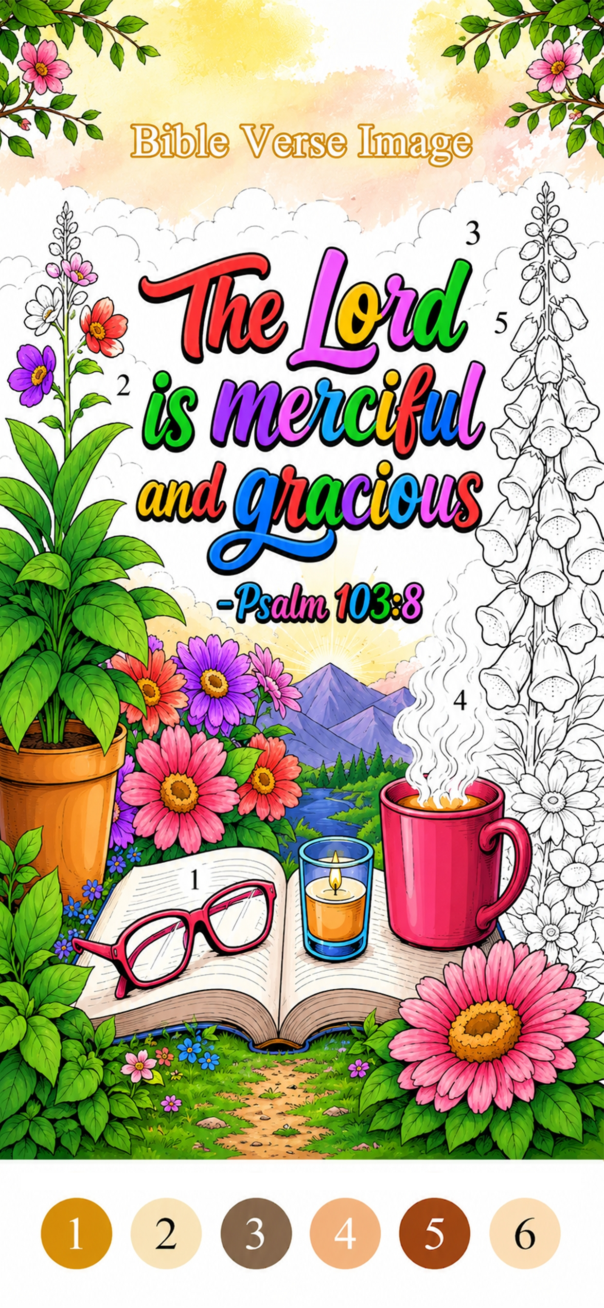 Selah - Bible Coloring Game screenshot 3