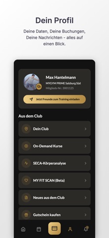 MYGYM PRIME AT iPhone screenshot