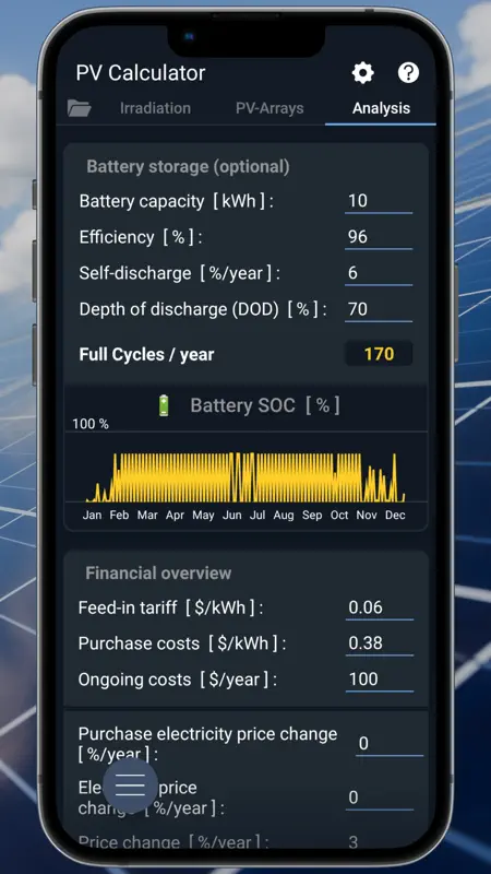 PV Calculator Premium screenshot 8 of 10