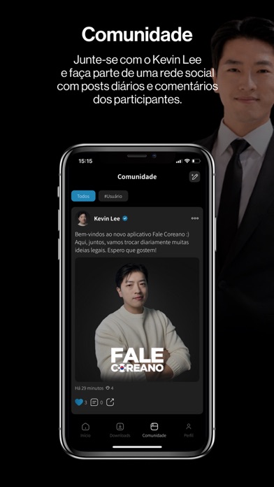 Fale Coreano iPhone screenshot 3 - Education app