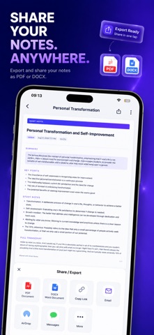Smart Notes-AI Meeting Summary Screenshot 10 of 10