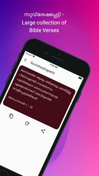 POC Bible (Malayalam) Screenshot