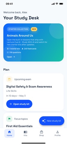 Lecture Cue AI - Study With AI Screenshot 1 of 10