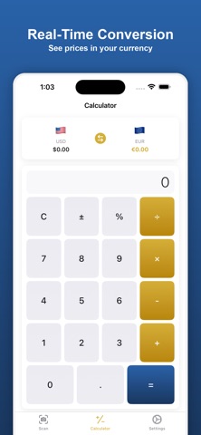 ScanPrice: Currency Converter screenshot