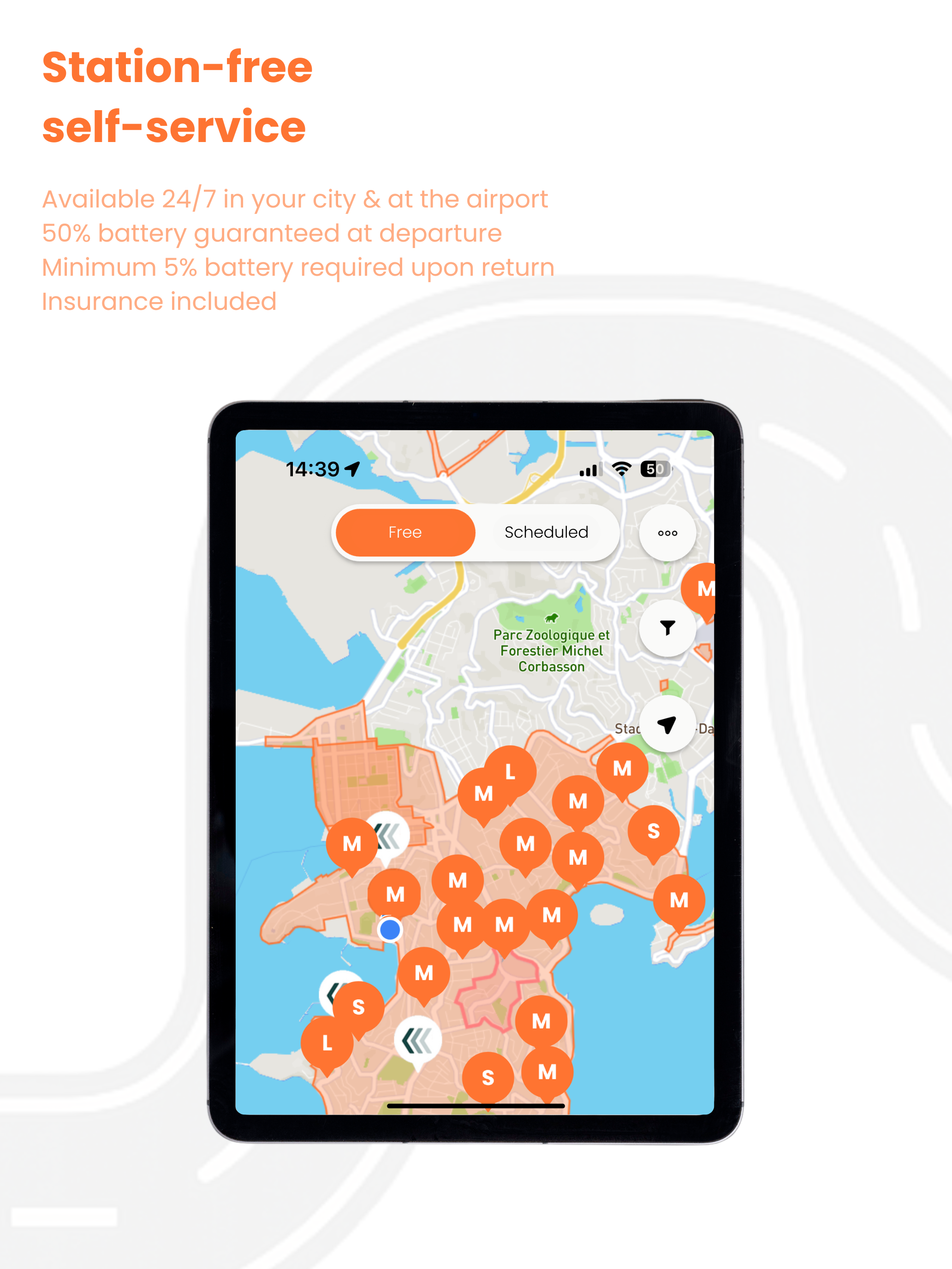 Papaye: 24/7 Car-Sharing