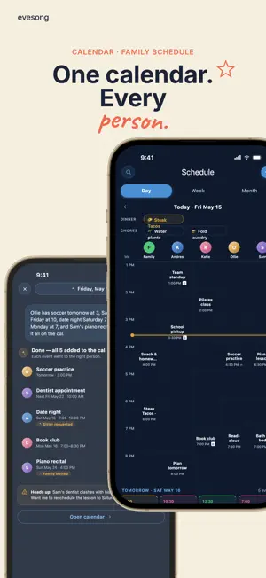 Evesong: AI Family Organizer screenshot 2