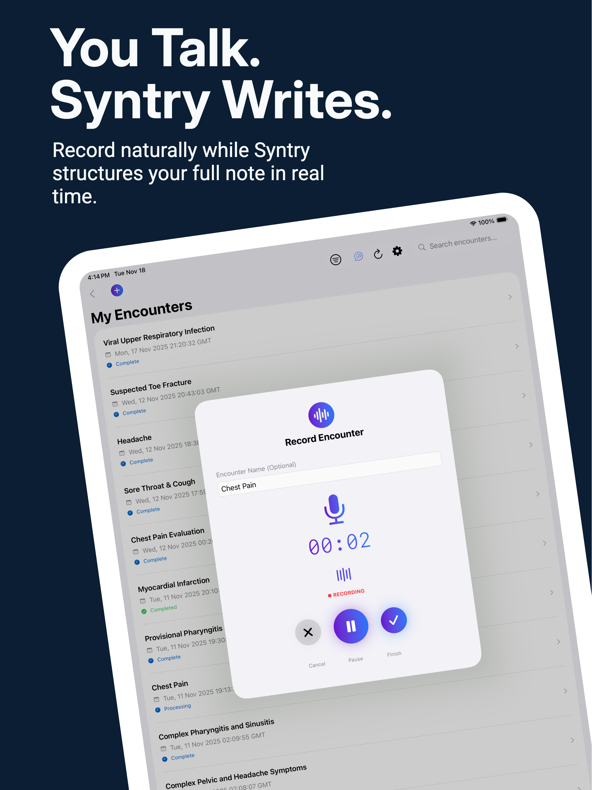 Syntry: AI Medical Scribe screenshot 9