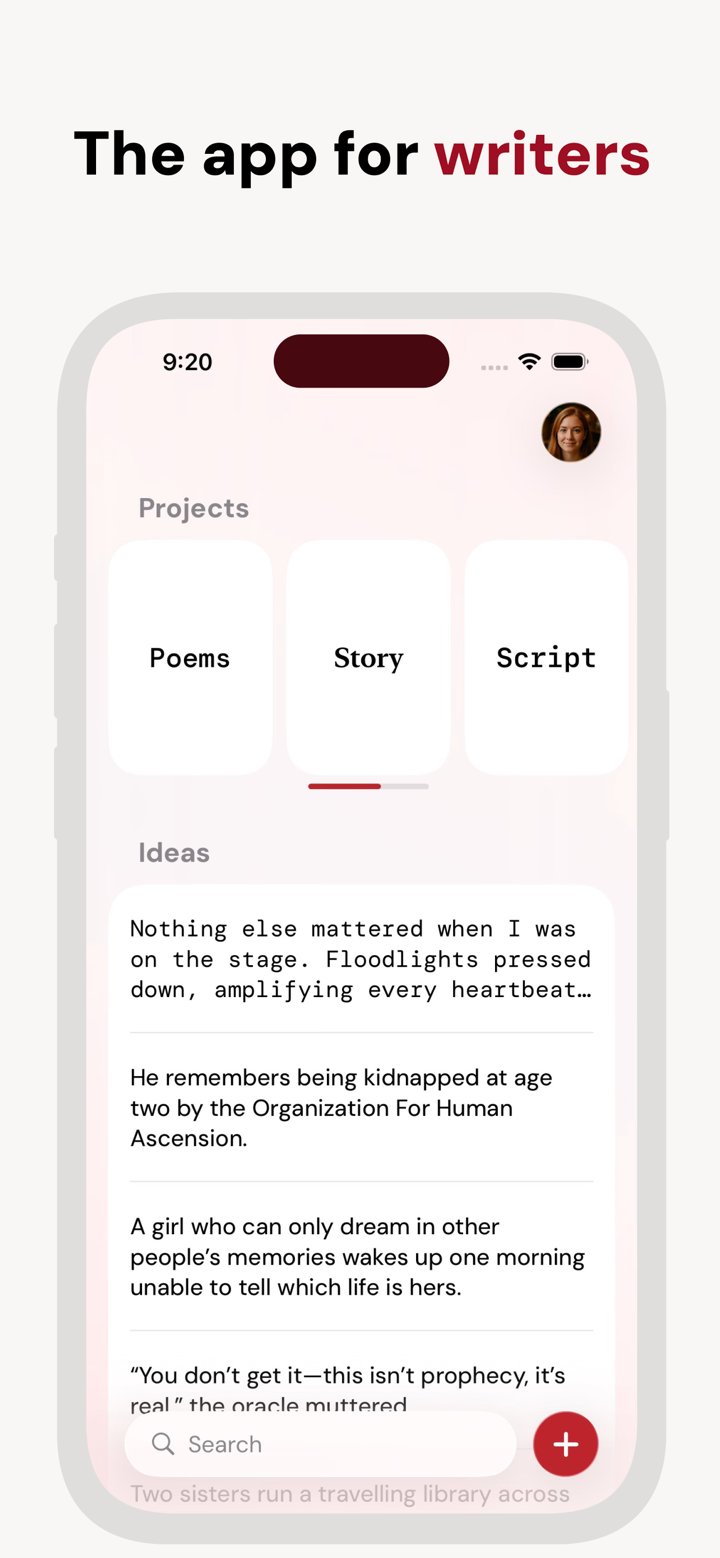 Werdsmith: Writing App screenshot 1