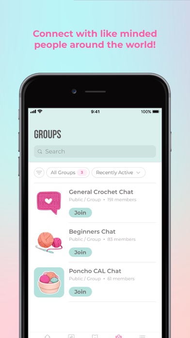 The Crochet Community Screenshot