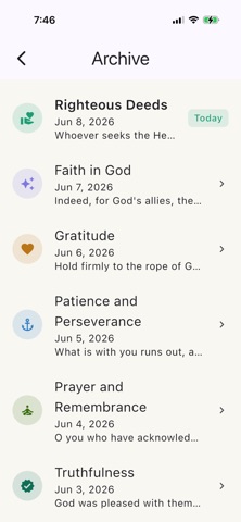 Quran Daily: Reflection Screenshot 3 of 5