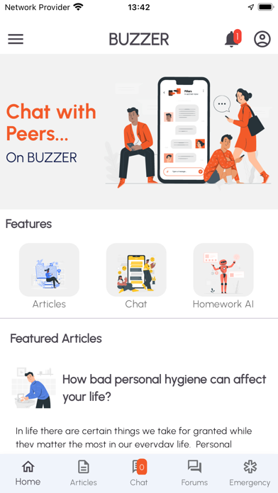 Buzer Screenshot