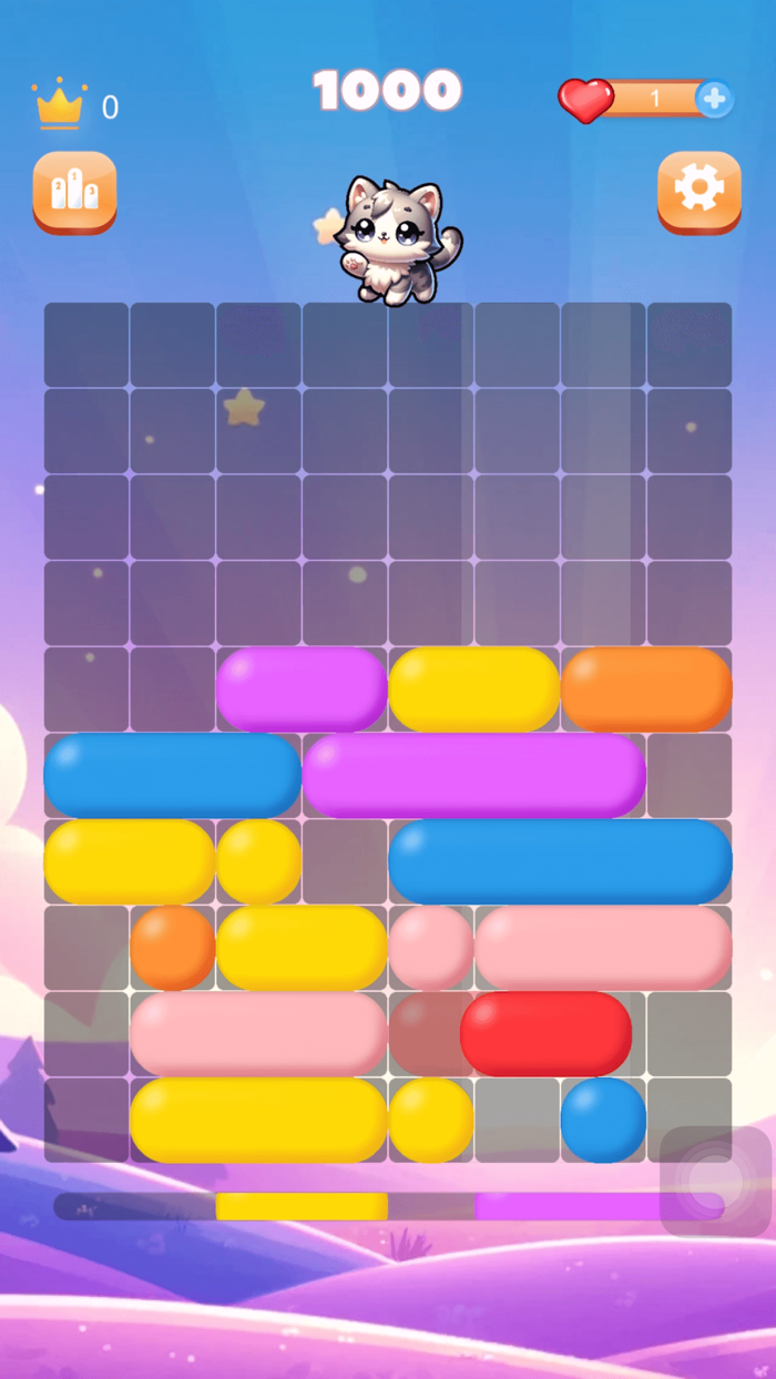 Cat Bubble Clear - Funny Game