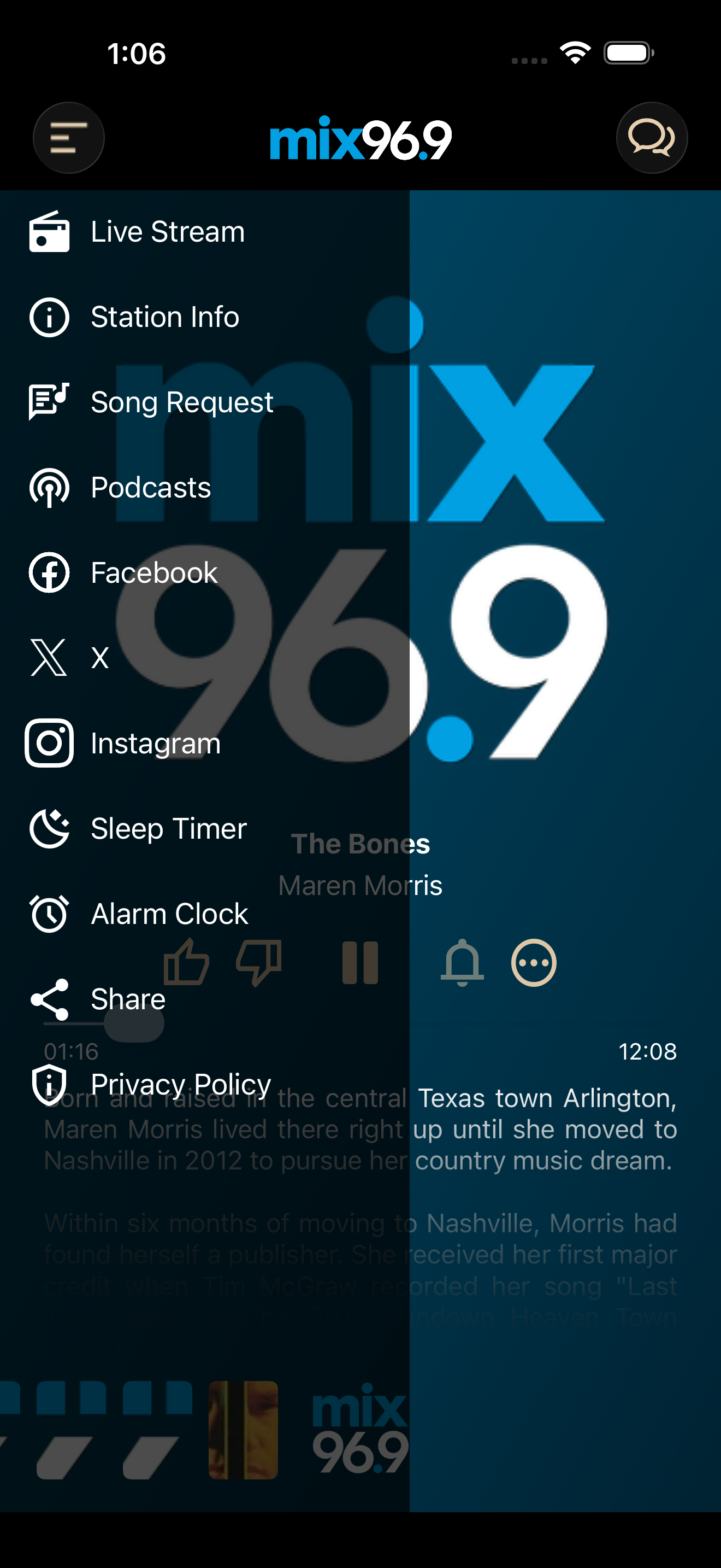 Mix 96.9 Huntsville. screenshot 4