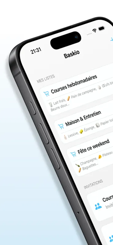 Baskio - Liste de courses screenshot 9 of 10