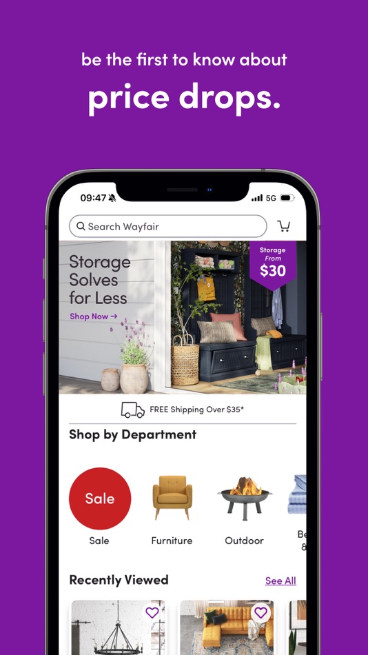 #7. Wayfair – Shop All Things Home (iOS) Podle: Wayfair LLC