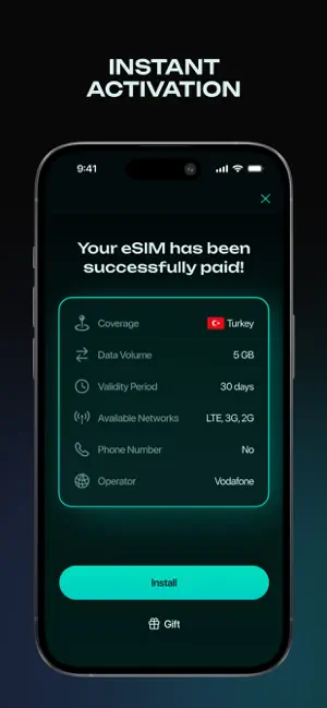 DexMOBILE eSIM screenshot 2