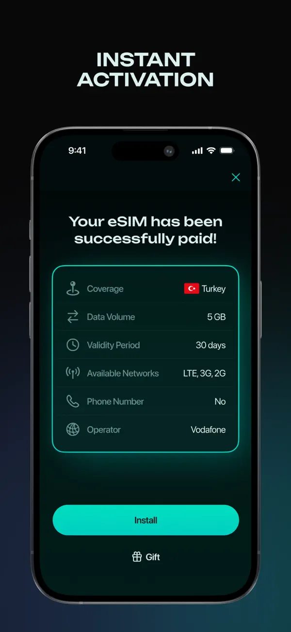 Screenshot #2 pour DexMOBILE eSIM