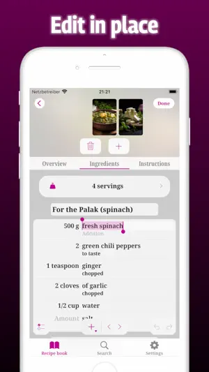 Recipe Keeper - Taste screenshot 4