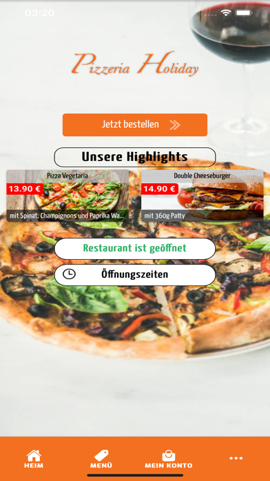 Pizzeria Holiday Screenshot