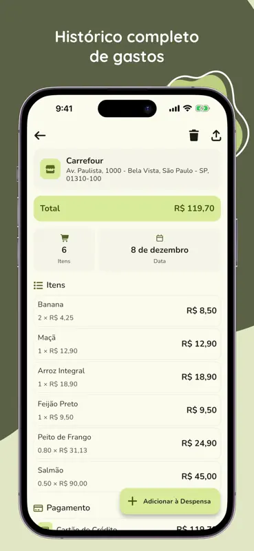 Armazenaí: Despensa e Listas screenshot 7 of 7