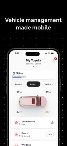 myToyota Connect iPhone screenshot 3