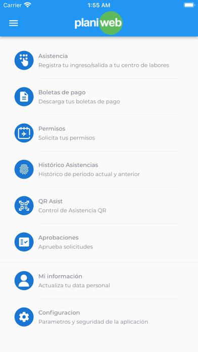 Planiweb Screenshot