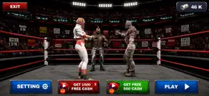 Wrestling Reign Punching Game screenshot 2