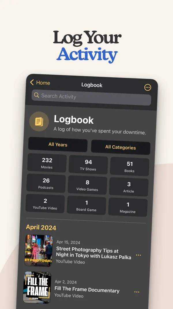 Sofa: Downtime Organizer iPhone App Screenshot 7 – Produktivität
