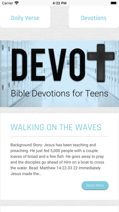 Screenshot #1 pour Devotions4Teens