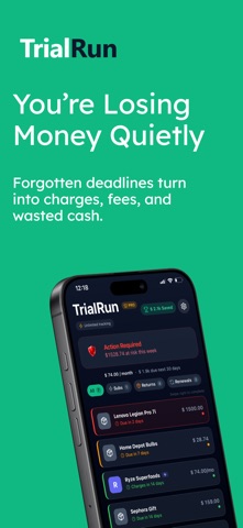 TrialRun: Money Deadlines screenshot