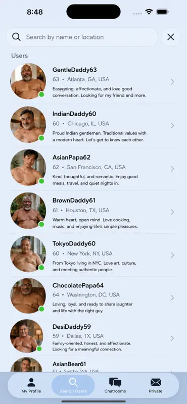 Gay Older Men Chat screenshot 7 of 10