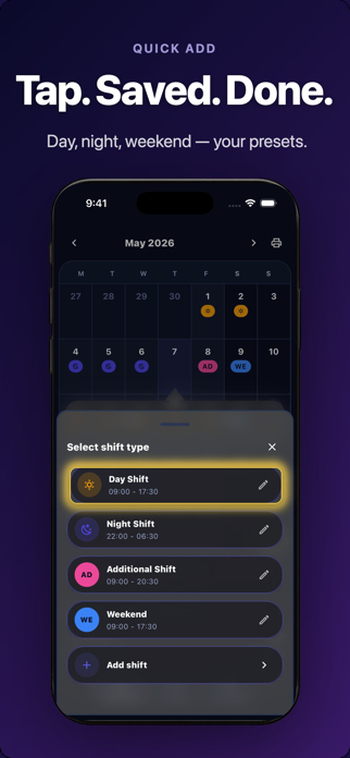 Shift Calendar & Paycheck Screenshot 3 of 5