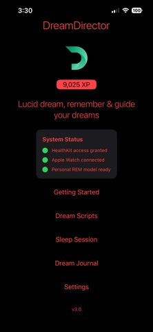 DreamDirector iPhone screenshot
