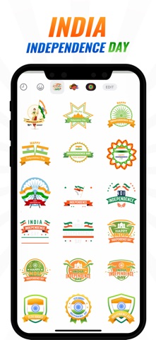 Independence Day Stickers!!! iPhone screenshot