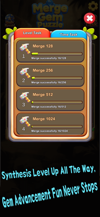 MergeGem Puzzle Screenshot 3 of 3