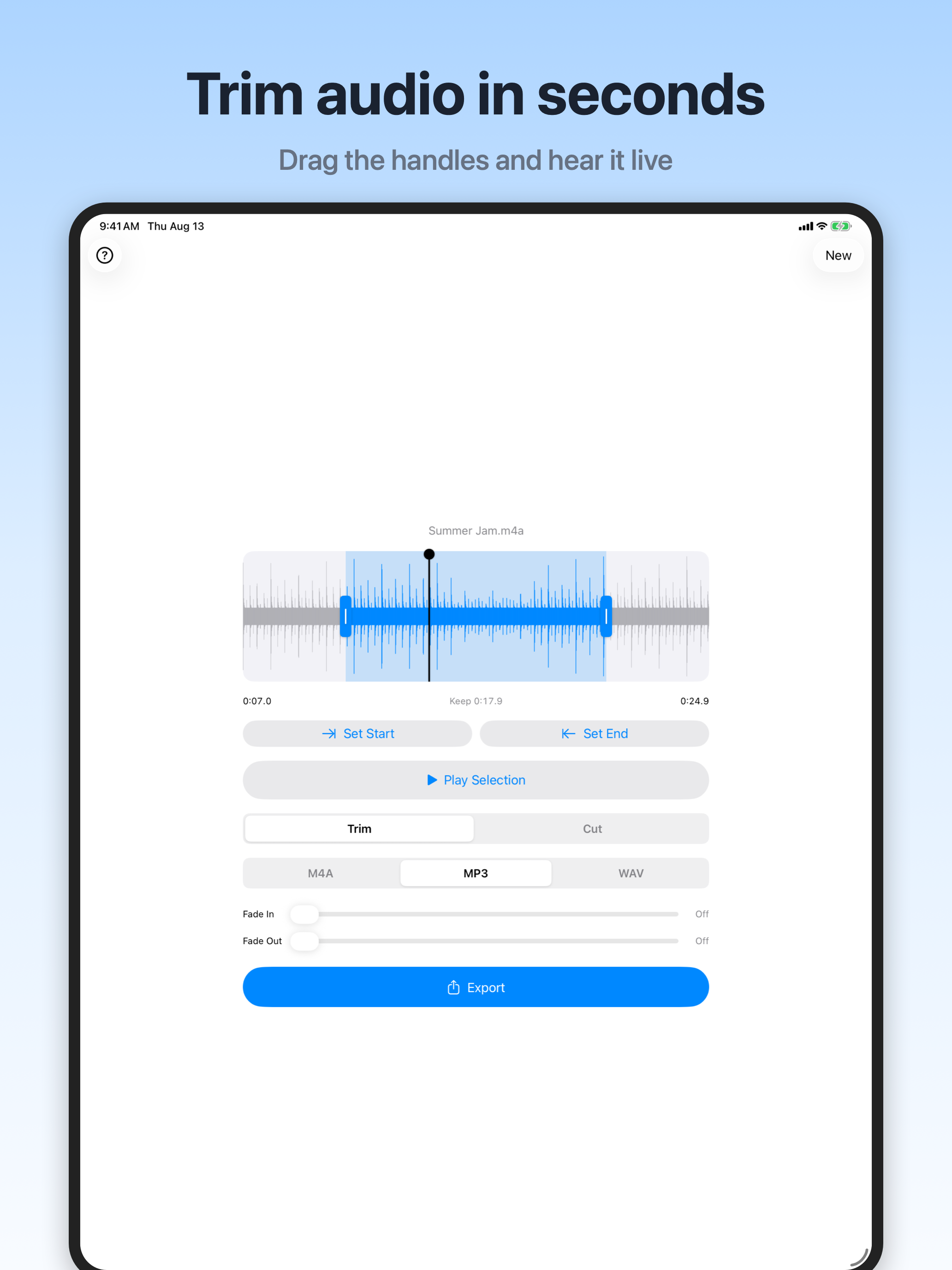 Pluck: Audio Editor screenshot 7