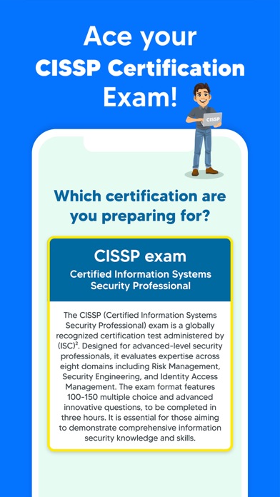CISSP Exam Prep & Test 2024 screenshot 1
