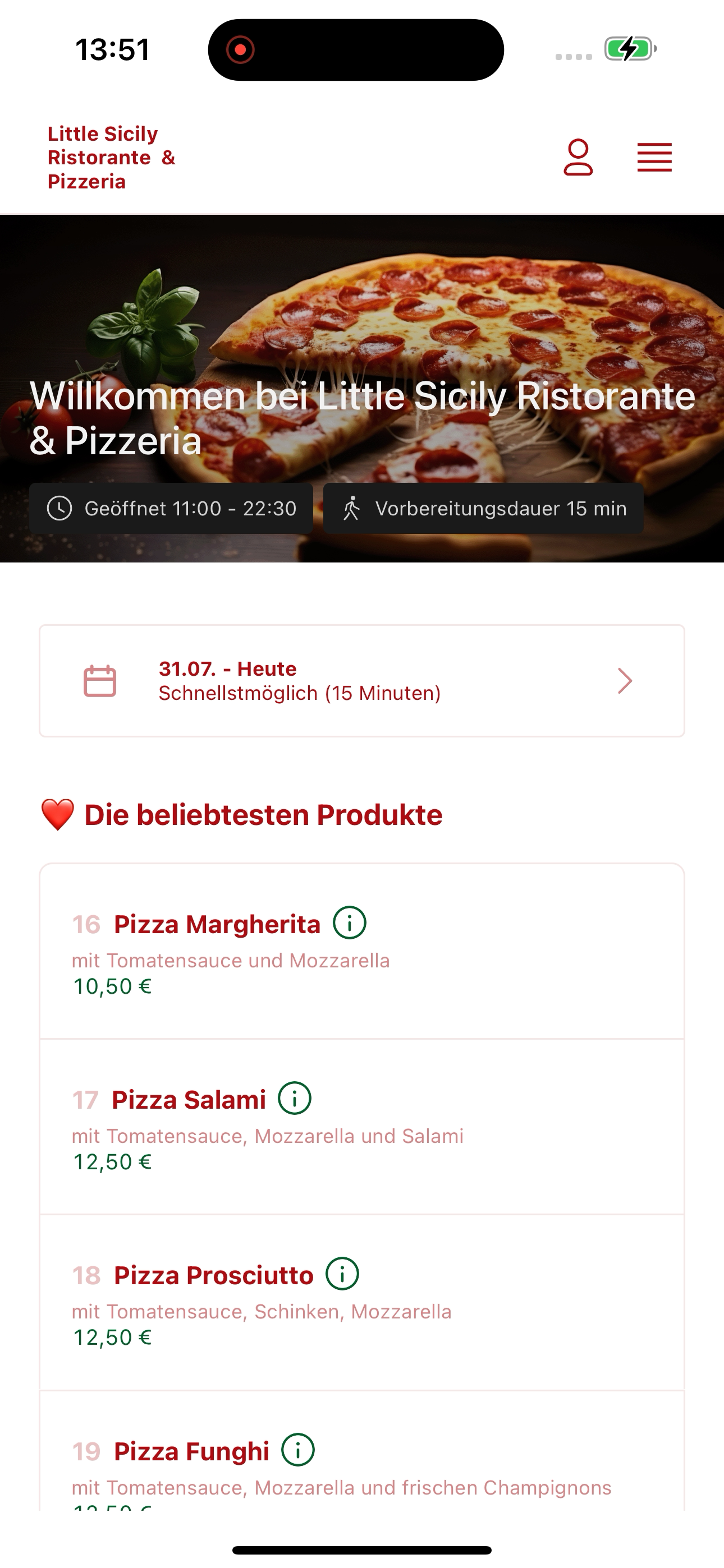 Little Sicily Bar & Pizzeria screenshot 3