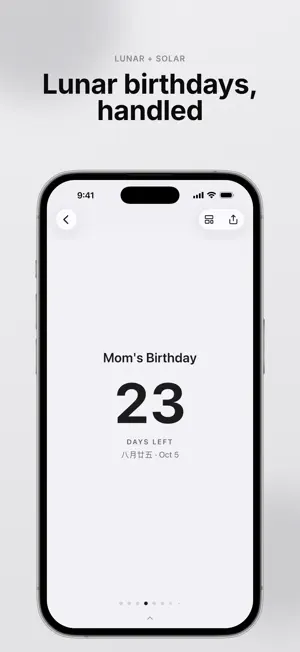 NiceDays - Minimal Countdown screenshot 4