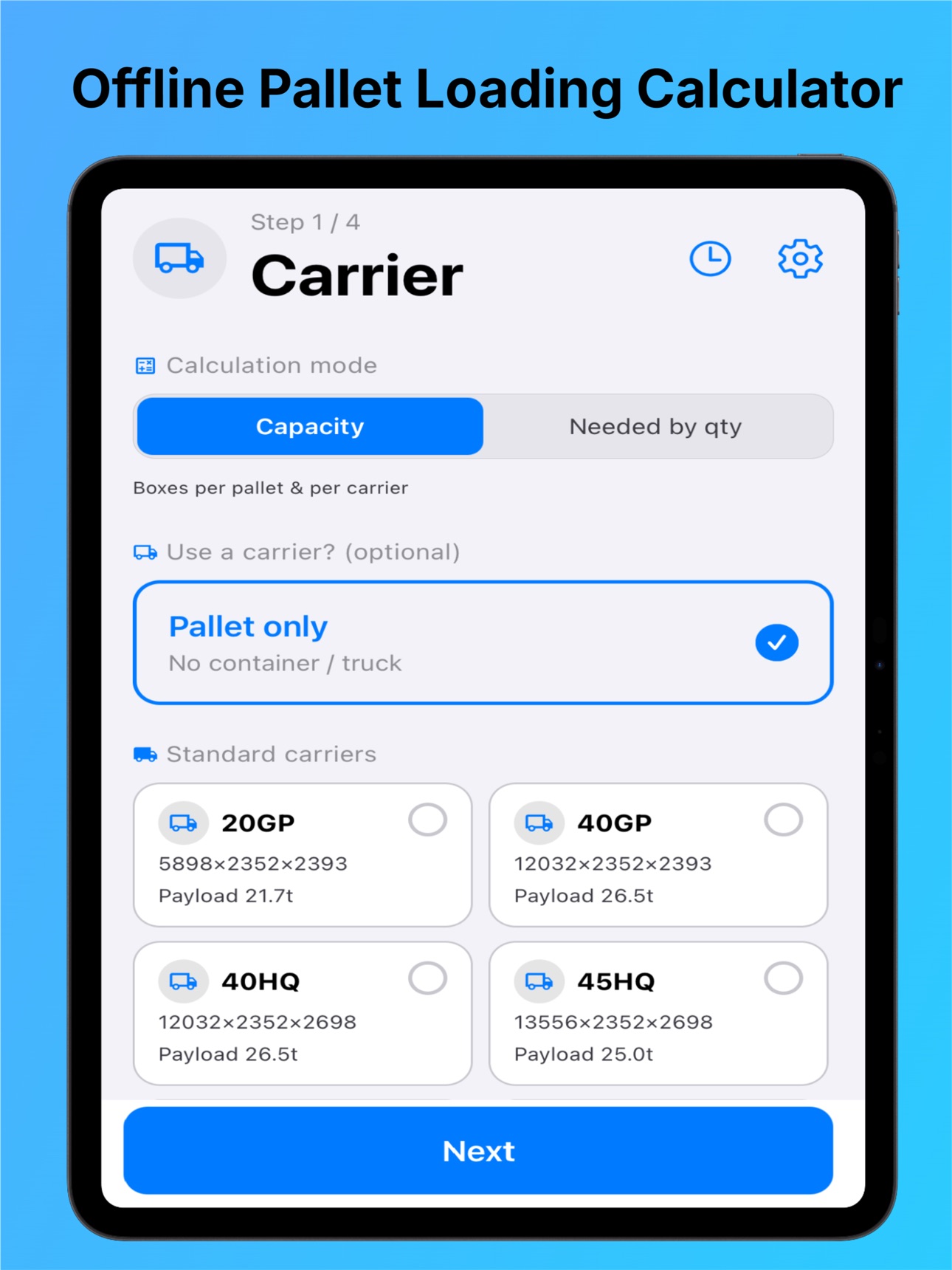 Screenshot 4 of Pallet Master