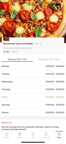 Stonehaven Pizza & Kebab screenshot