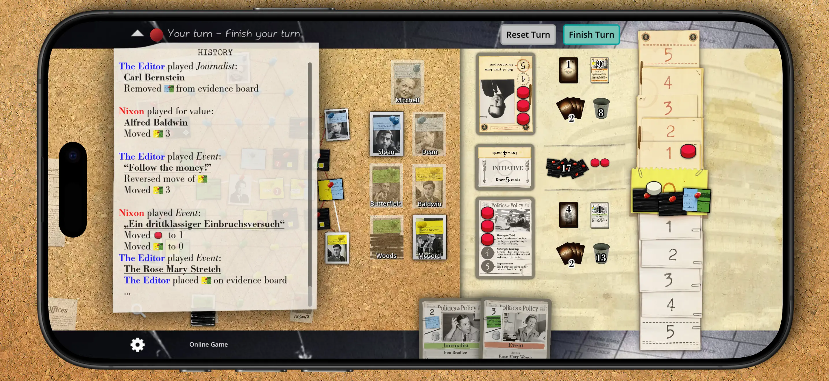 #5. Watergate: The Board Game (iOS) Göre: Eerko Vissering