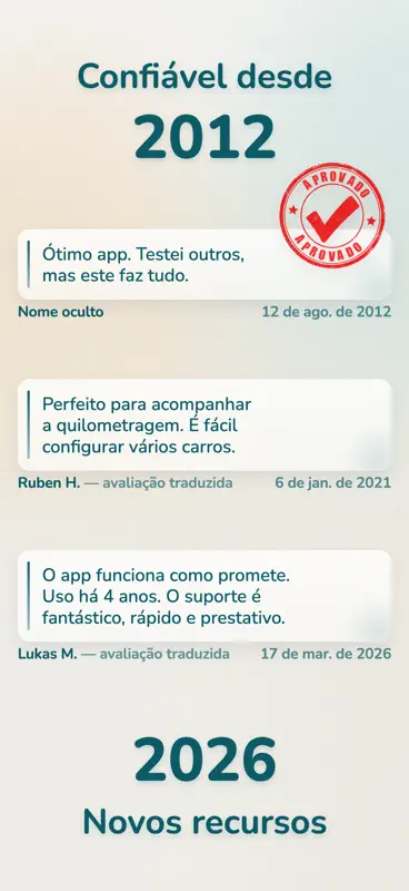 Controle de Quilometragem - KM screenshot 2 of 8