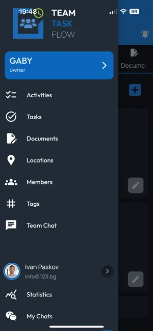 TeamTaskFlowApp screenshot 3