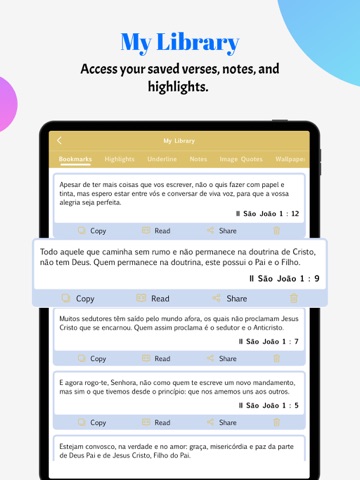 Bíblia Ave Maria iPad screenshot 8