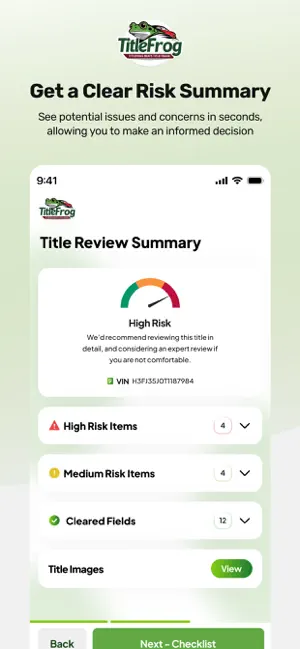 Titlefrog - Car Title Reports screenshot 4