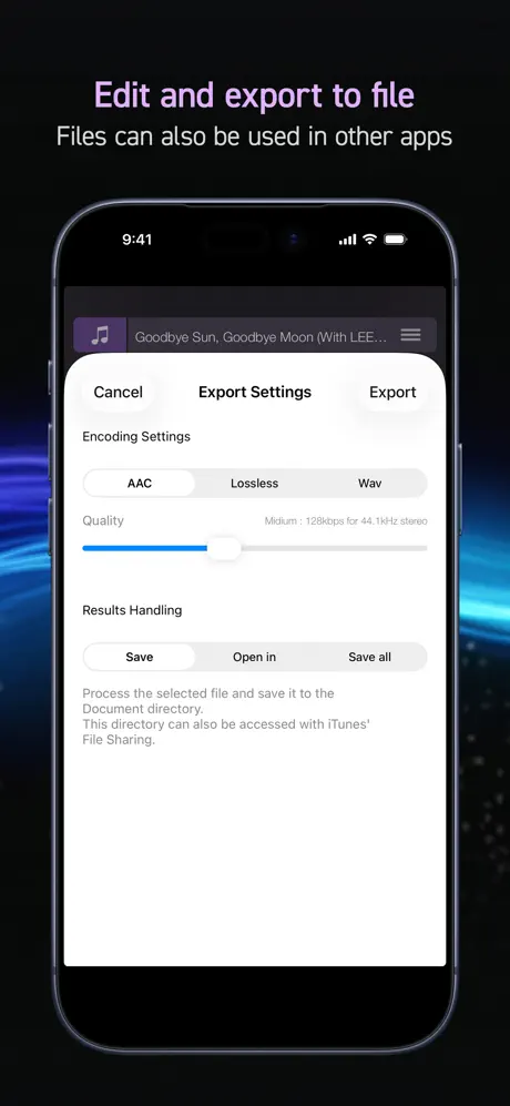 PSOFT Audio Player screenshot 5