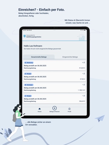 dBeihilfePlus iPad screenshot
